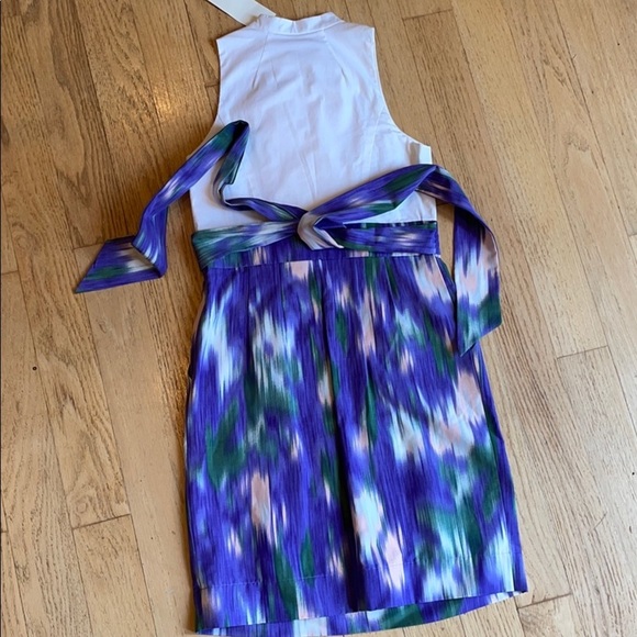 Shoshanna dress Ruffle Monet Print - Picture 8 of 8